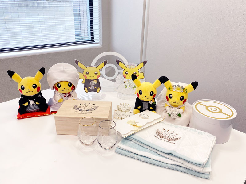 華やかな日を彩るグッズ「Pokémon Garden Wedding」が登場！【5/14(土 