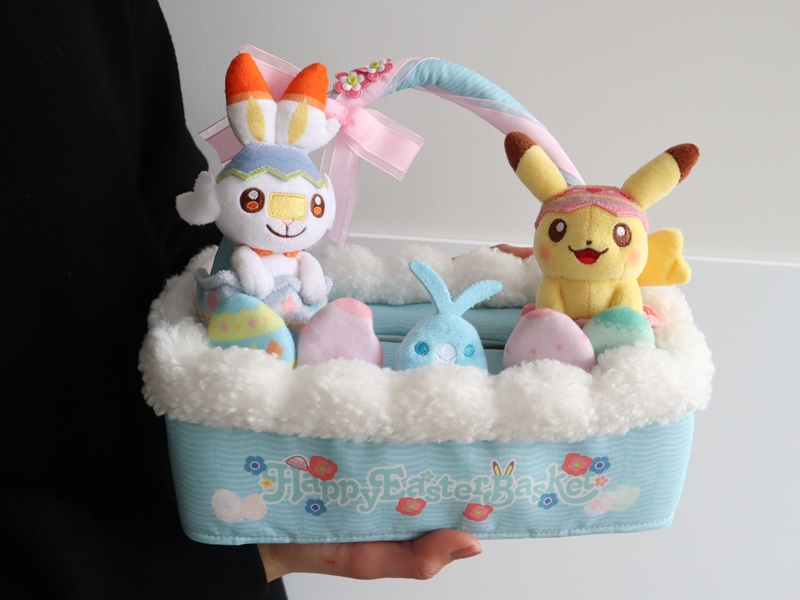 ポケモンたちがイースターを楽しんでいるグッズ Happy Easter Basket が ポケモンセンターに登場 3 13 土 発売 ポケモン だいすきクラブ