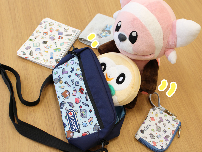 かばんの中には何がある ポケモントレーナーたちの かばんのなかみ をイメージしたグッズが登場 12 7 土 発売 ポケモンだいすきクラブ