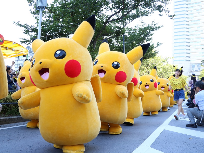 ピカチュウ大量発生チュウ 8 7 日 8 14 日 まで横浜みなとみらいで開催チュウ ポケモンだいすきクラブ