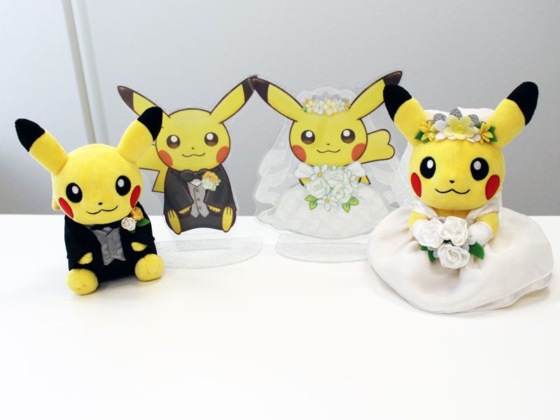 ポケモン　ピカチュウ　ウェディング　ぬいぐるみ　結婚式