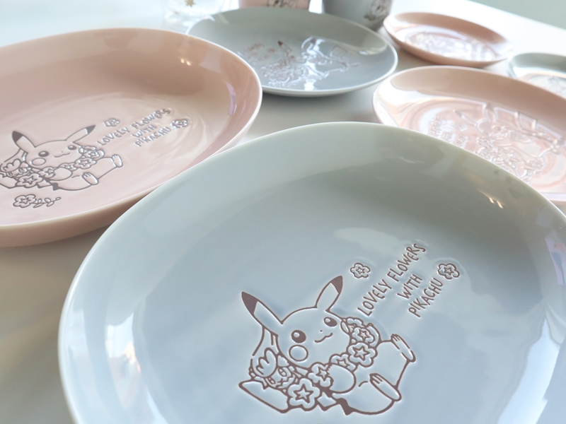 ポケモン ポケモンカフェ ポケセン 陶器 皿 デザート プレート 4枚 セット