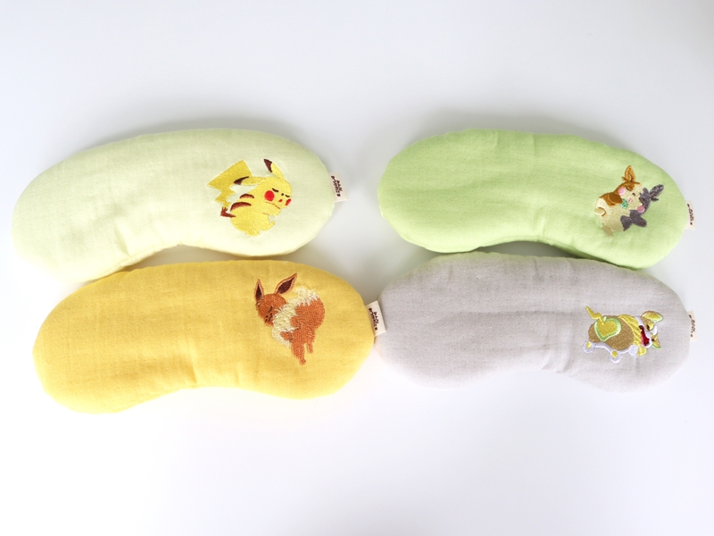 すやすやと眠る、リラックスしたポケモンたちのグッズ「みんな