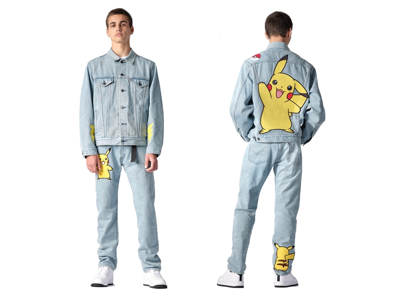 ポケモン25周年記念「LEVI'S® x POKÉMON」コラボが登場！ ピカチュウを