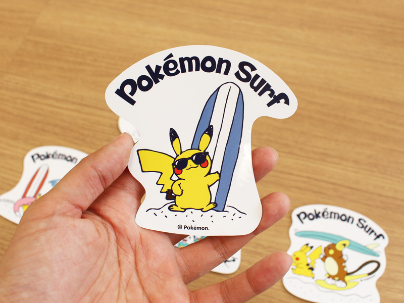 輝く太陽の下でサーフィン なみのり を覚えたポケモンたちのクールなアイテムが登場 7 土 発売 ポケモンだいすきクラブ