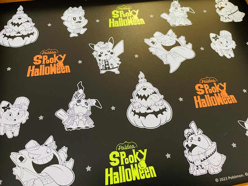 Stickers Pokémon Paldea Spooky Halloween