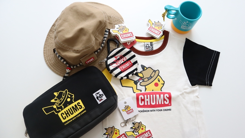 卸売 CHUMS チャムス ポケモン コラボ Tシャツ キッズ ポケモンセンター限定