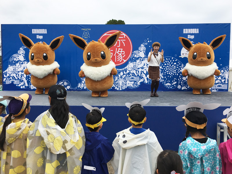 宗像フェス出張レポート ピカチュウとイーブイが遊びにいったよ 9 8 土 9 日 ポケモンだいすきクラブ