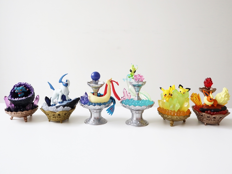 今回はきらめくストーンの組み合わせが美しいインテリアフィギュア リーメントのポケモンシリーズに新作 Pokemon Gemstone Collection が登場 6 14 月 発売 ポケモンだいすきクラブ