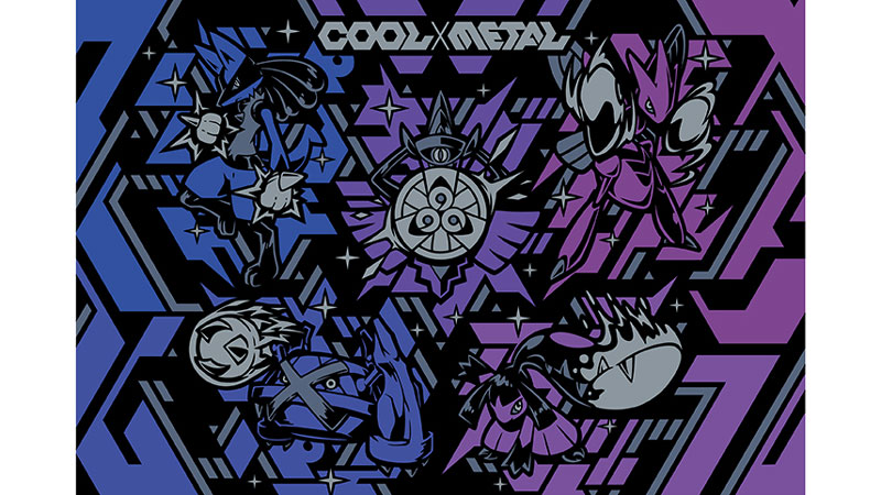 ポケモン　ポケセン　プレイマット　COOL×METAL