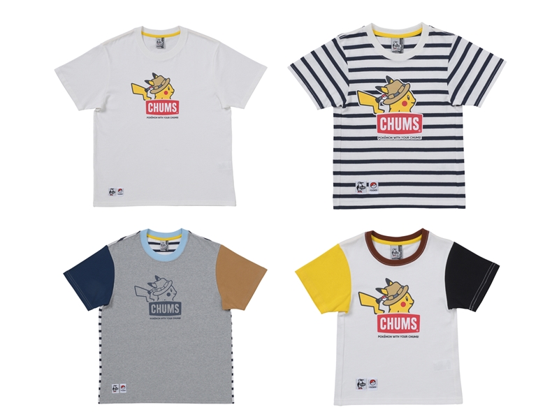 CHUMS ポケモン　ピカチュウ　Ｔシャツ