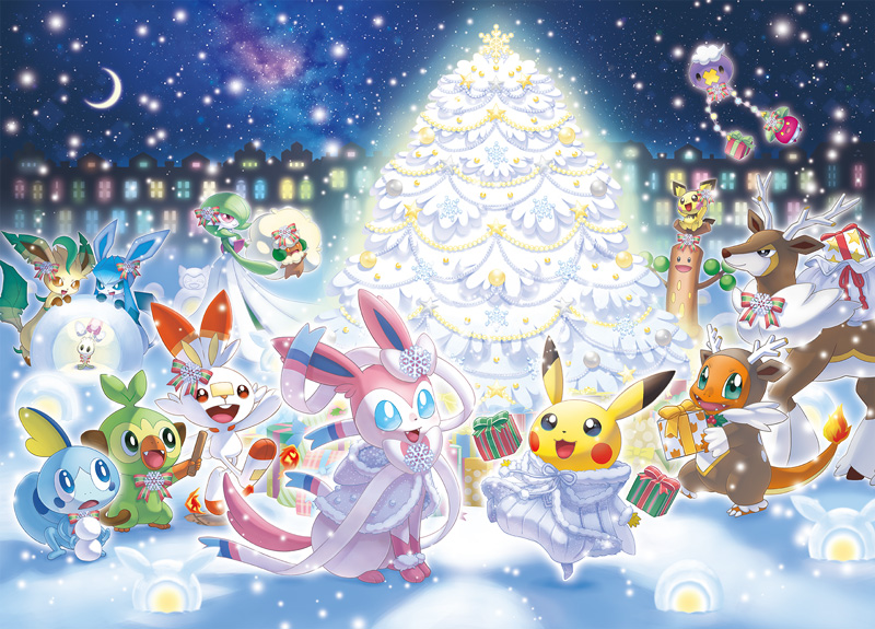 ホワイトクリスマスをテーマにしたキュートなグッズをご紹介 ガラル地方のポケモンたちも登場 11 2 土 発売 ポケモンだいすきクラブ