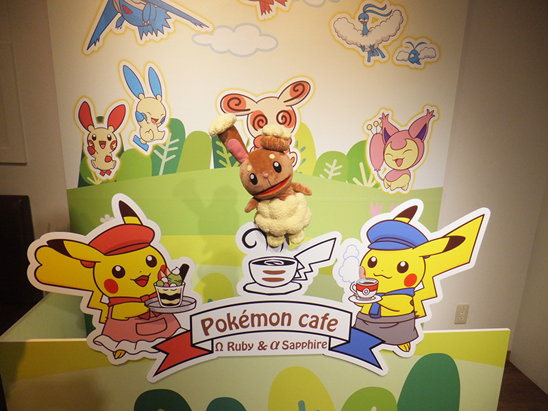 レポート 渋谷パルコで期間限定じっしチュウ Pokemon Cafe W Ruby A Sapphire ポケモンだいすきクラブ