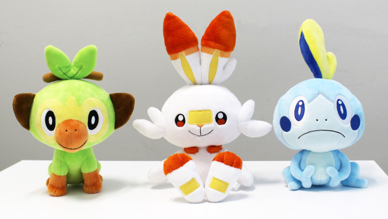 ポケモン ソード シールド からサルノリ ヒバニー メッソンの初のぬいぐるみが登場 9 14 土 発売 ポケモンだいすきクラブ