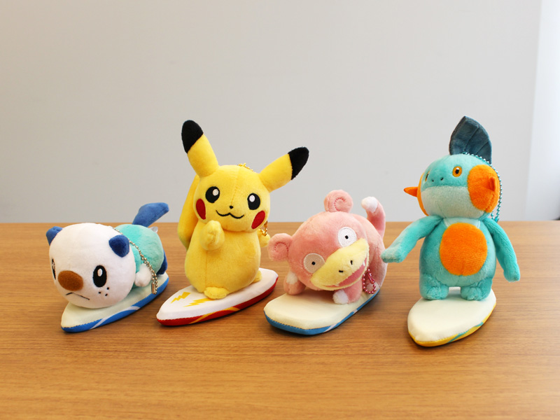 輝く太陽の下でサーフィン なみのり を覚えたポケモンたちのクールなアイテムが登場 7 土 発売 ポケモンだいすきクラブ