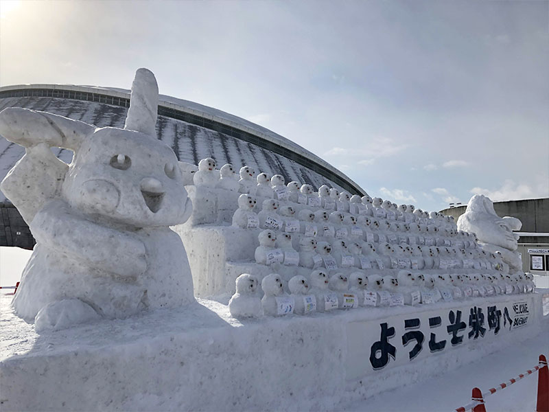 アローラロコンとロコンの北海道だいすき発見隊レポートinさっぽろ雪まつり 2 4 2 11 ポケモンだいすきクラブ