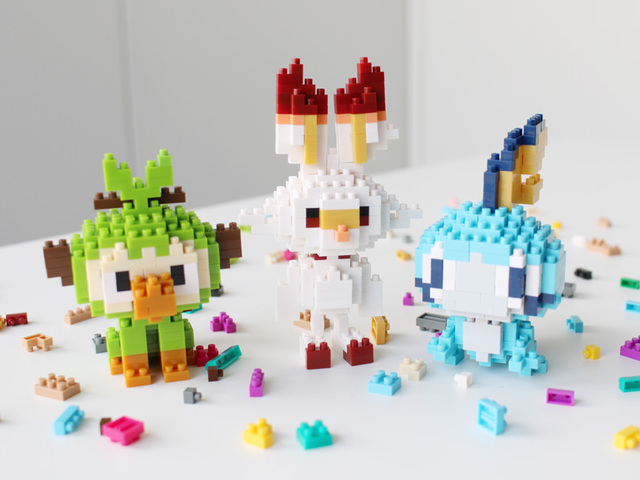 サルノリ ヒバニー メッソンのナノブロックが登場 作って飾って集めよう ポケモンだいすきクラブ