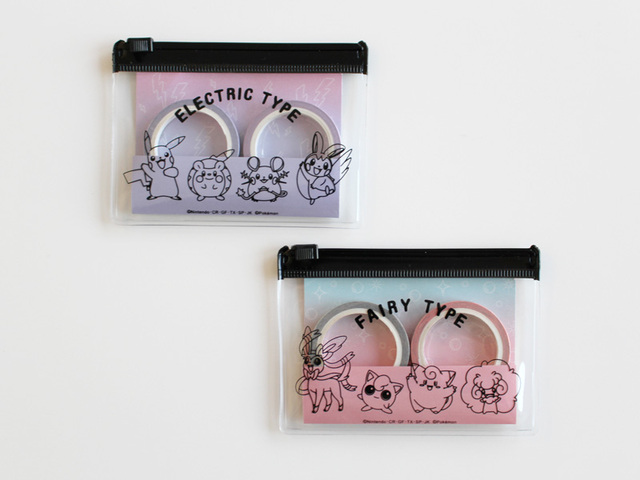 でんき フェアリー あく ゴーストのポケモンがラインナップ 毎日使いたくなるおしゃれでかわいい文具と雑貨が登場 ポケモンだいすきクラブ