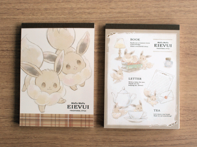 ふんわりイラストの大人気シリーズ Pikachu Number025 と Mofu Mofu Eievui に 新しい文具 雑貨が登場 ポケモンだいすきクラブ