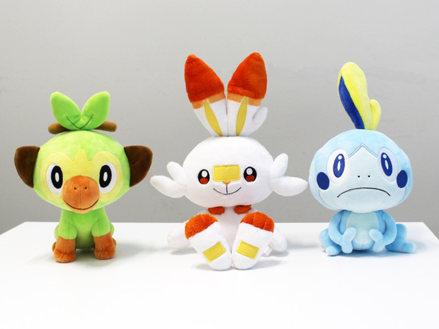 ポケモン ソード シールド からサルノリ ヒバニー メッソンの初のぬいぐるみが登場 9 14 土 発売 ポケモンだいすきクラブ