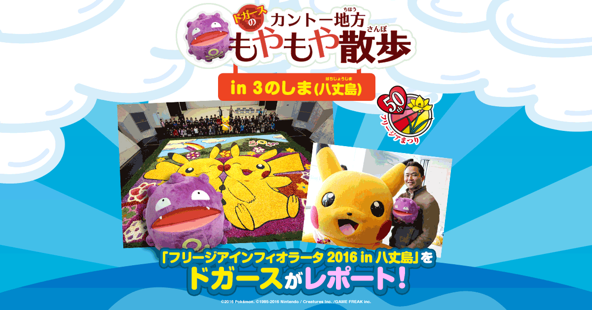 もやもや散歩 In 3のしま 八丈島 ポケモンだいすきクラブ