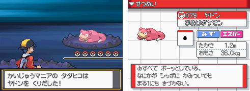 ハードゴールド ソウルシルバー ゲーム画面 ポケモン 金 銀 が ニンテンドーｄｓでパワーアップしたソフト ぶたいは同じくジョウト地方で いくつもの新要素が追加されたぼうけんが楽しめたんだ もちろん 野生のヤドンとたくさん出会える